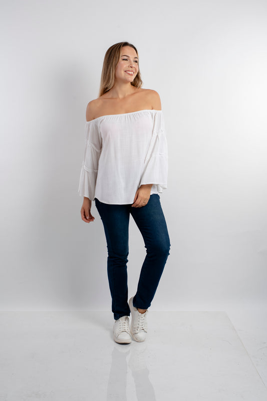 Blusa Giselle | Blanca