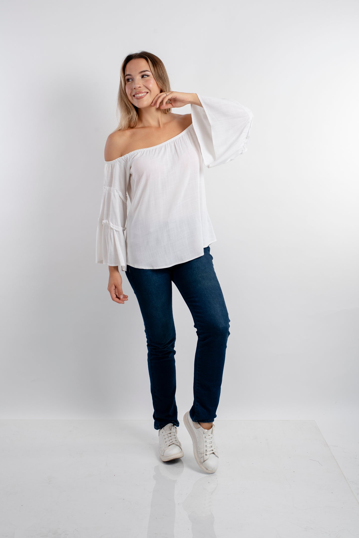 Blusa Giselle | Blanca