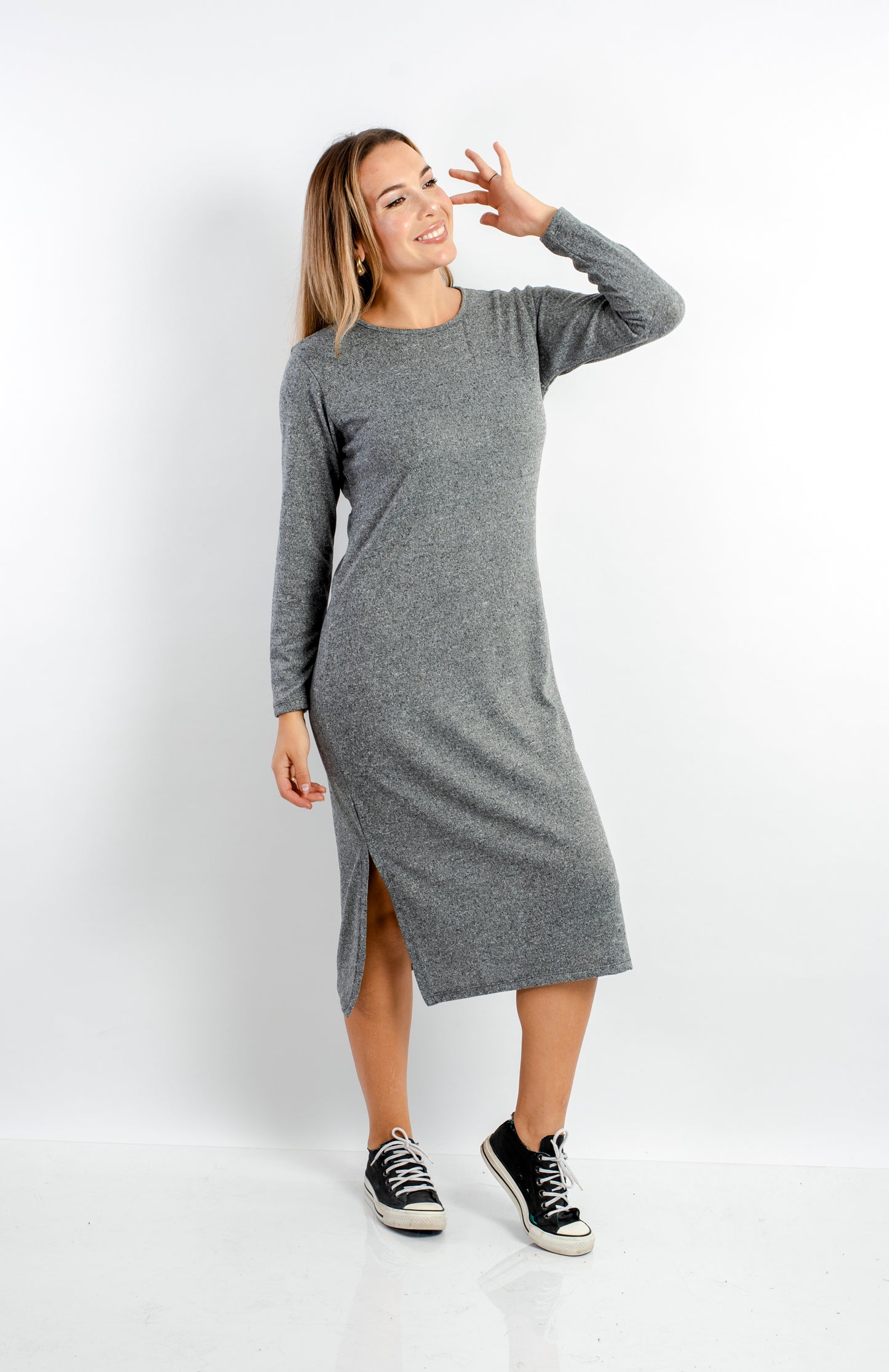 Vestido Emilia | Gris