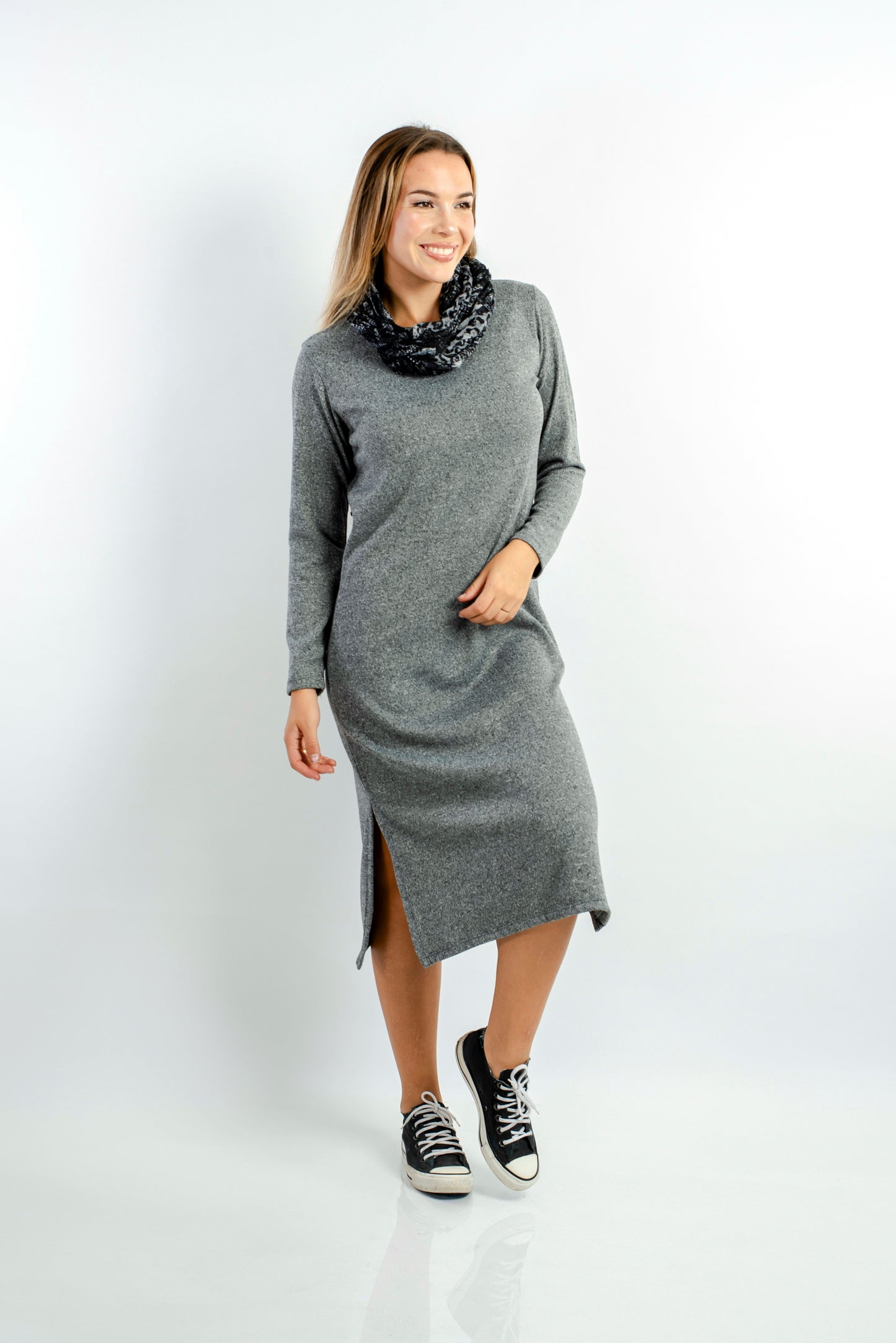 Vestido Emilia | Gris