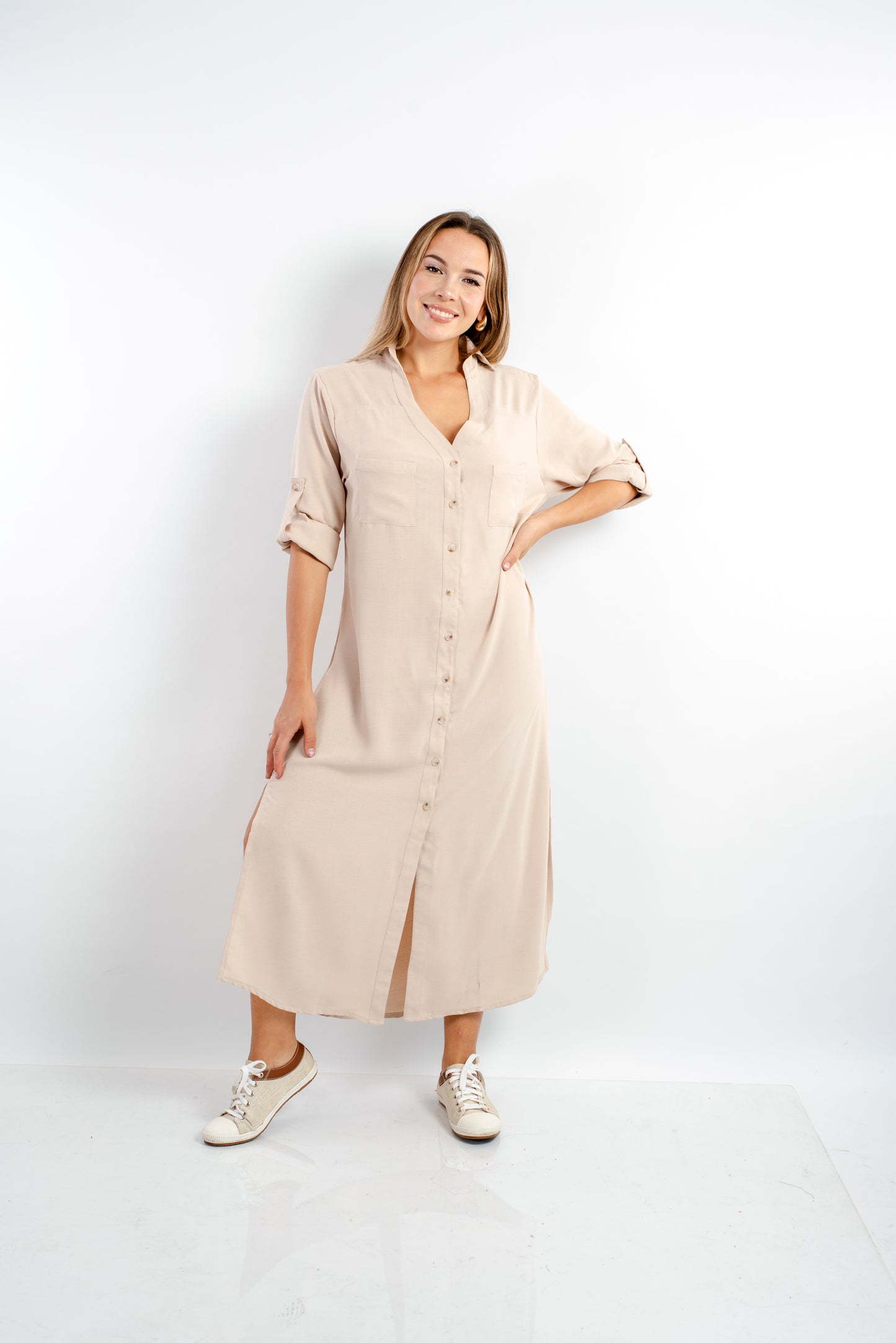 Vestido Jimena | Beige