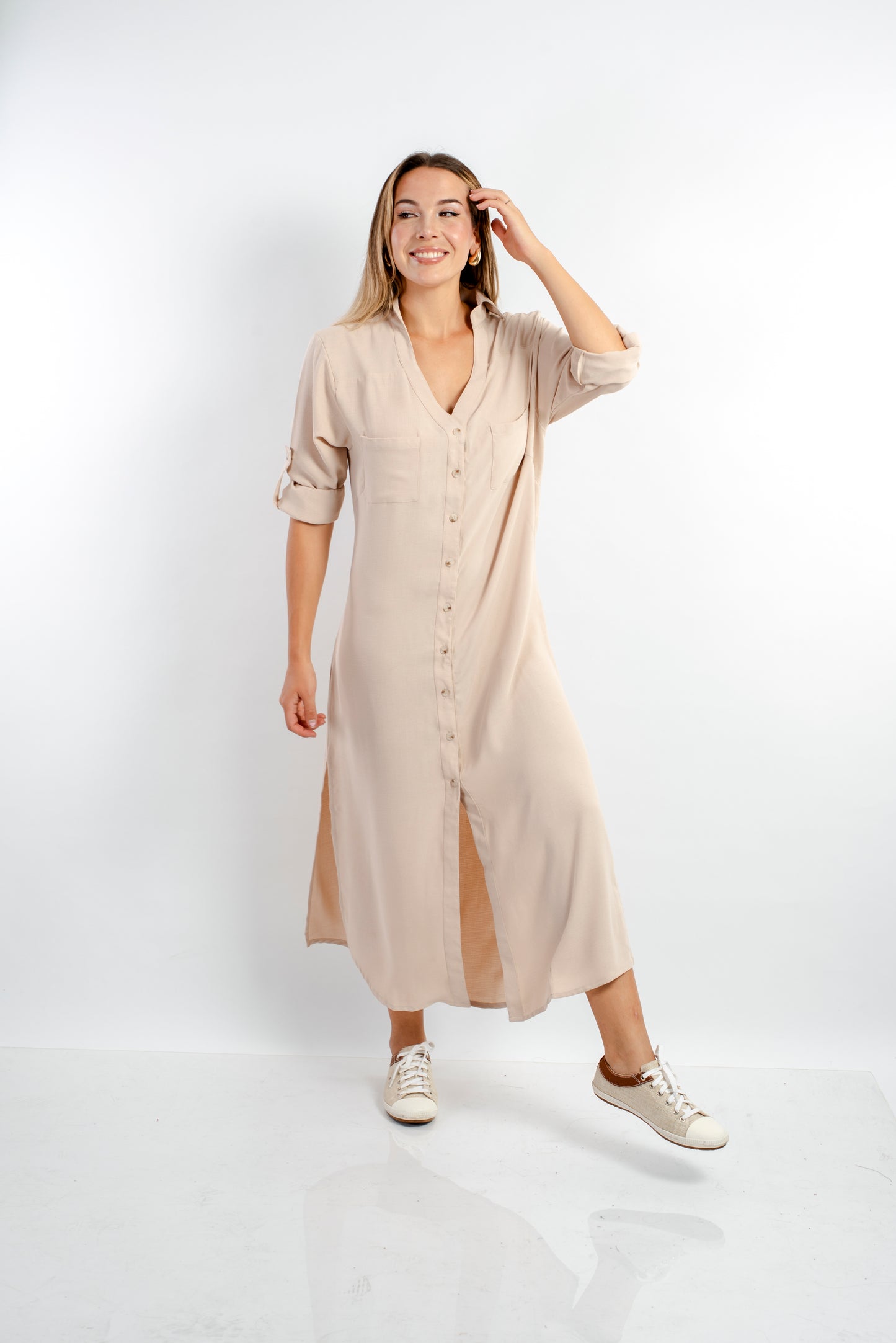 Vestido Jimena | Beige