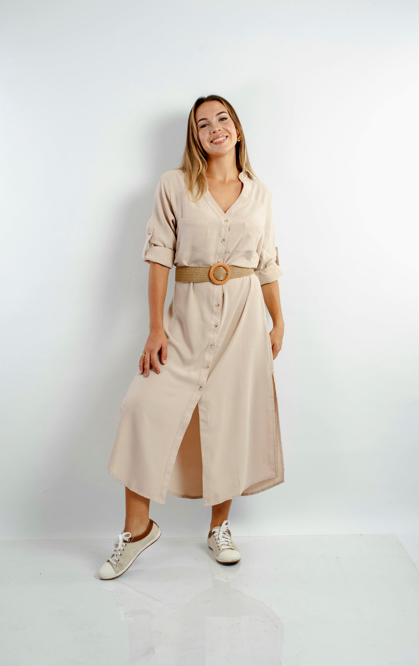 Vestido Jimena | Beige