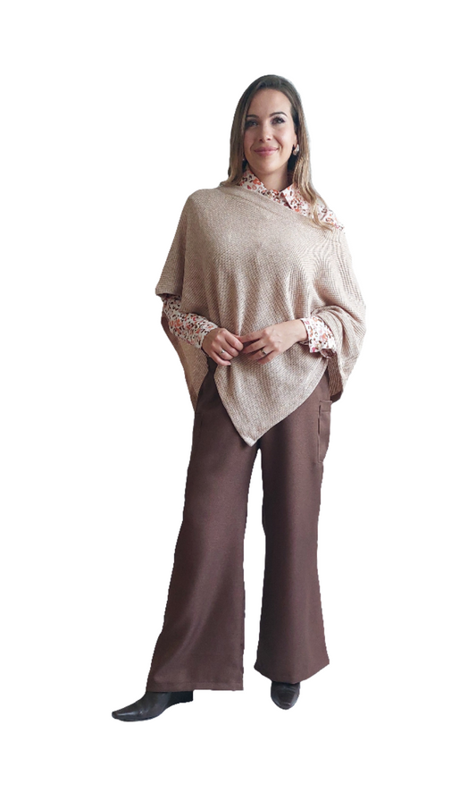 Pantalón Palazo Ela / Cocoa