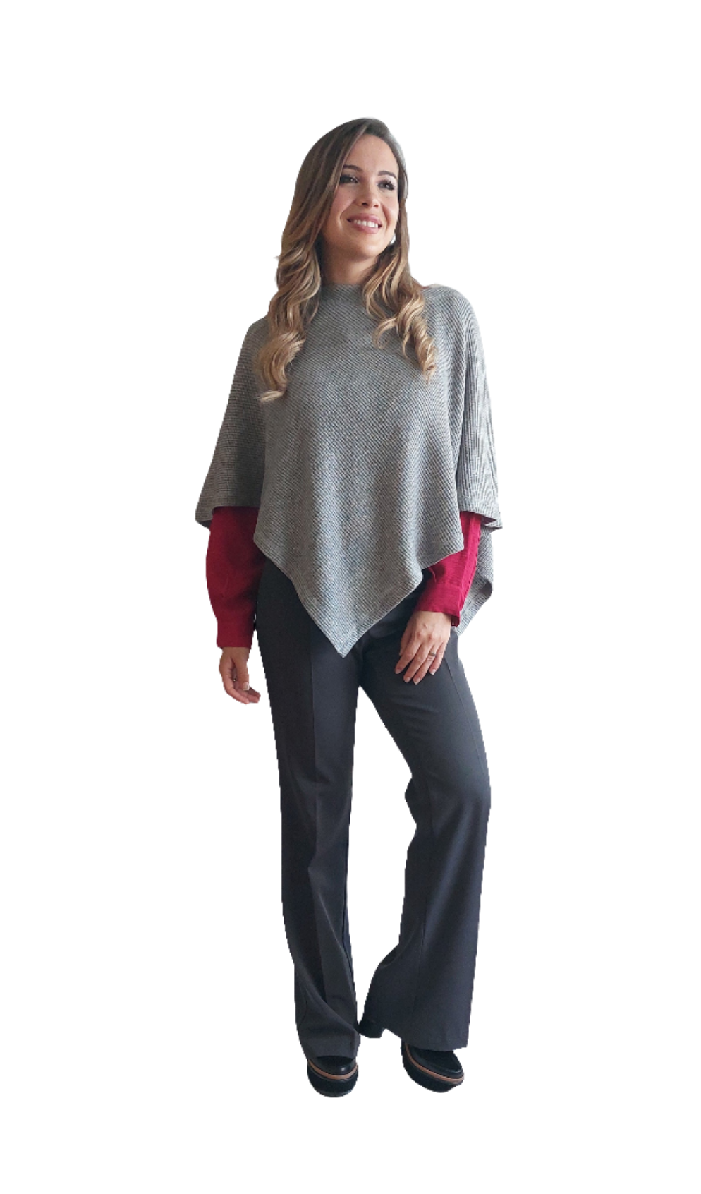 Poncho Malaga | Gris