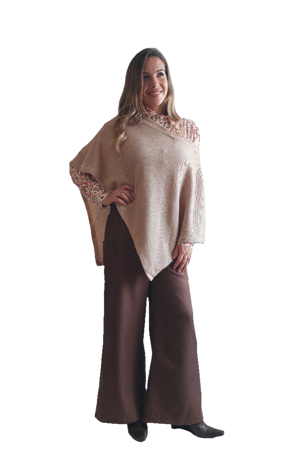 Pantalón Palazo Ela / Cocoa