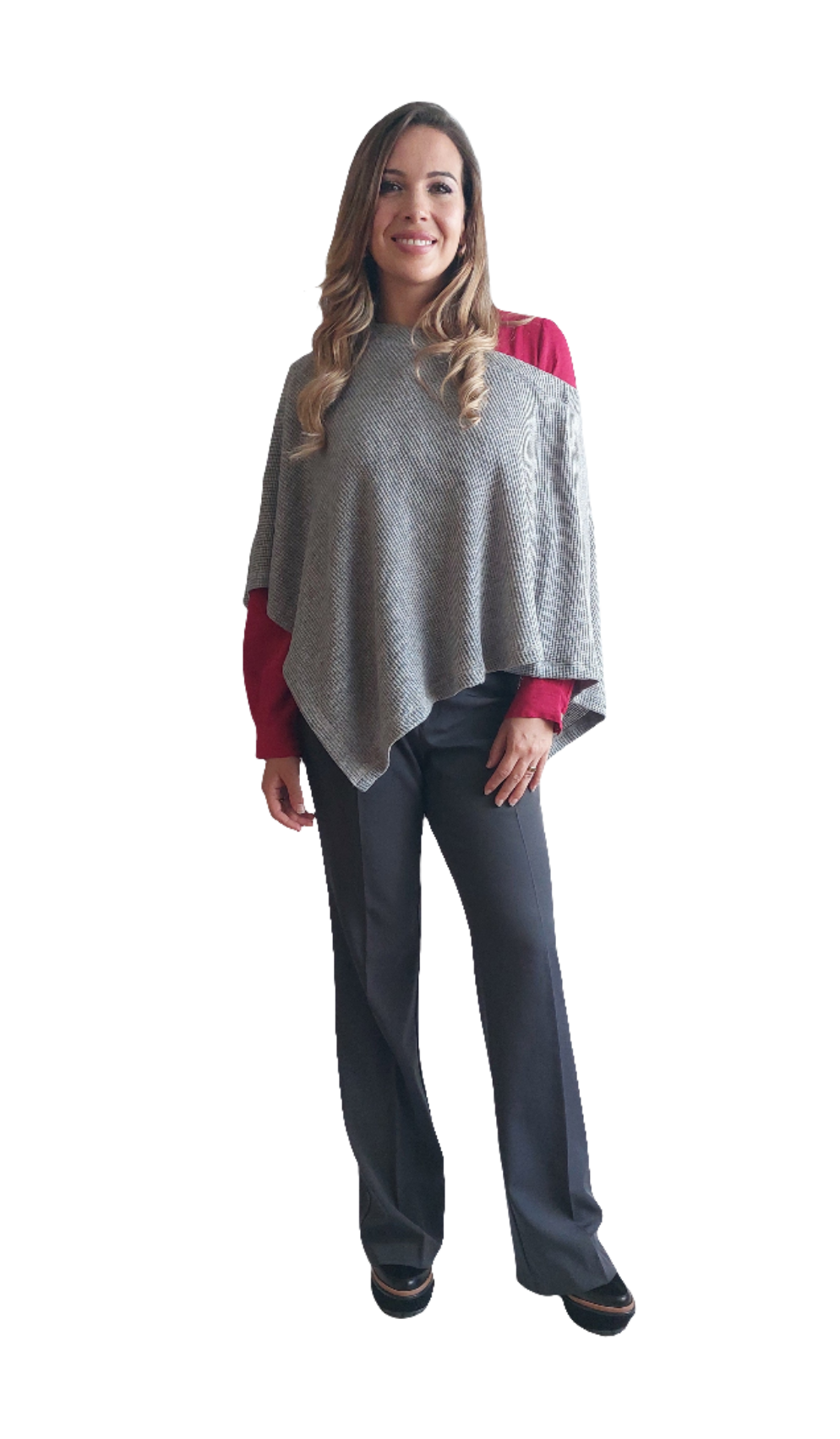 Poncho Malaga | Gris