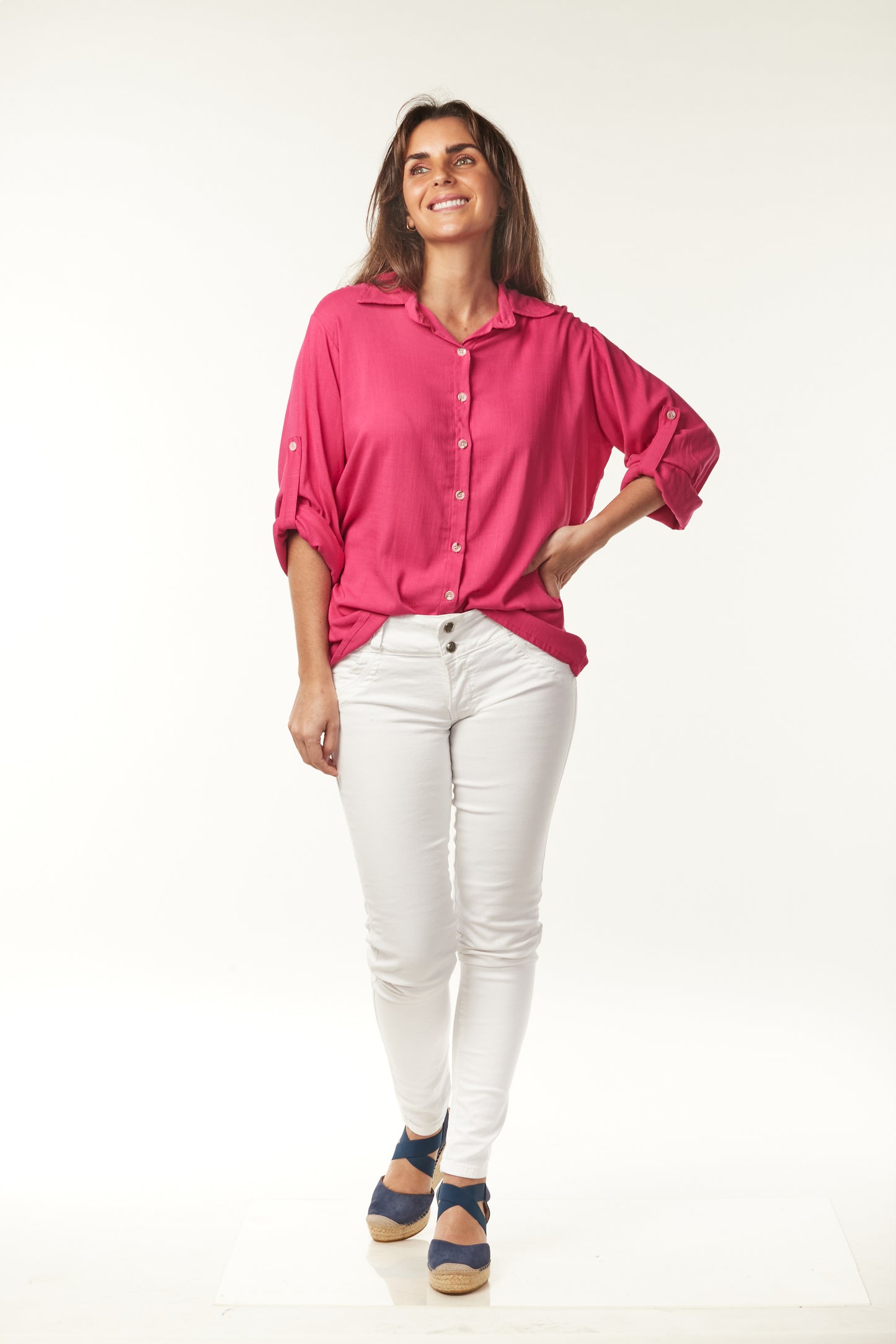 Blusa Letizia / Fucsia