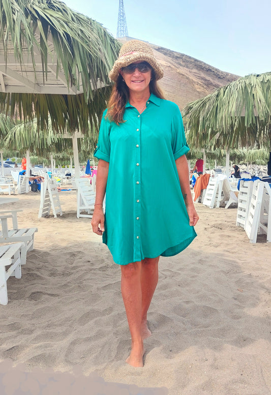 Camisero Mariel / Verde loro