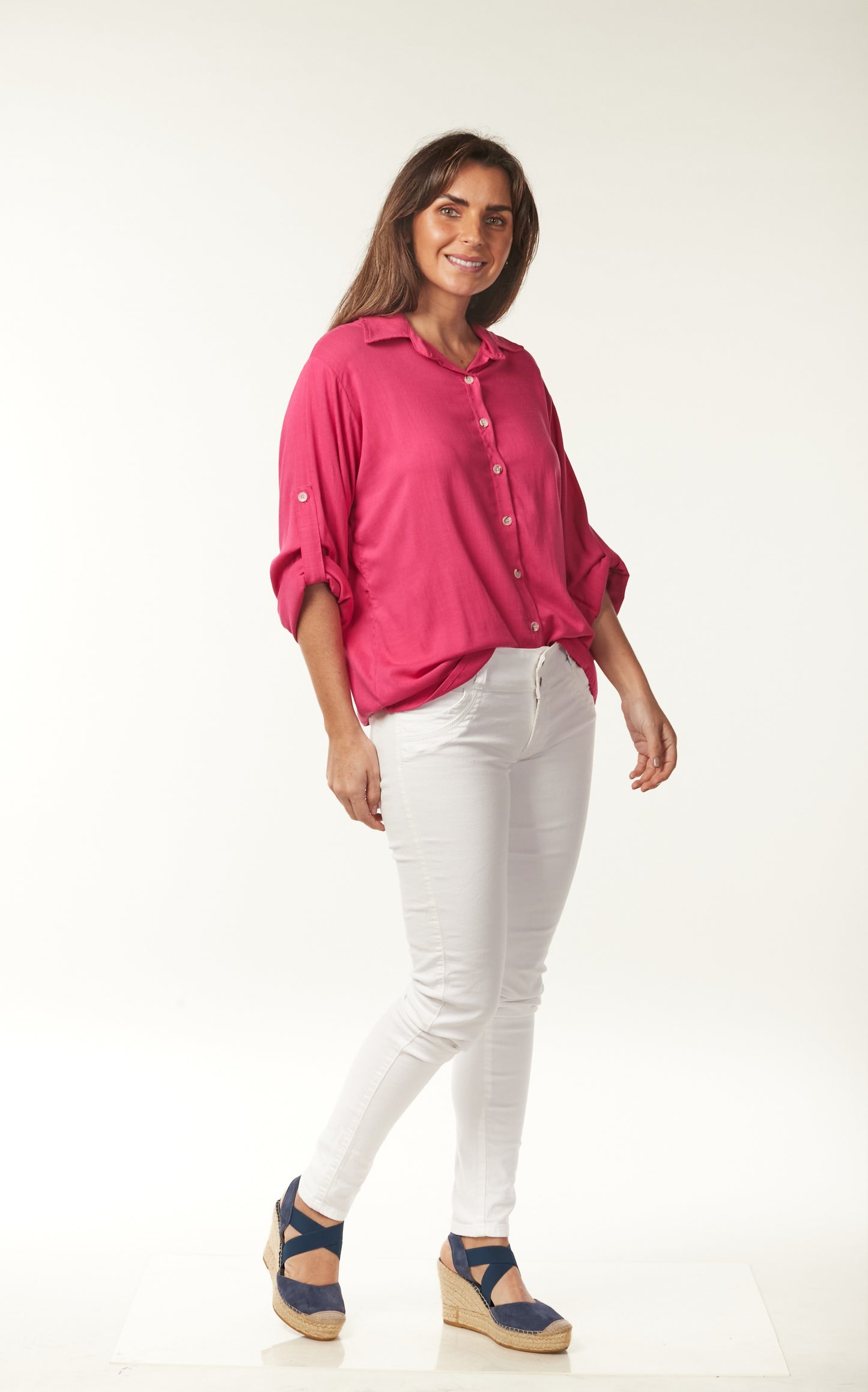 Blusa Letizia / Fucsia