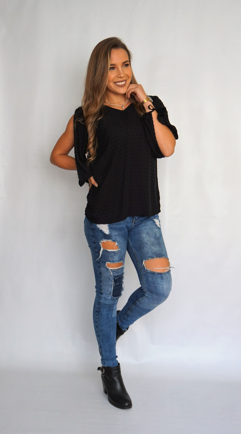 Blusa Orianna | Negra