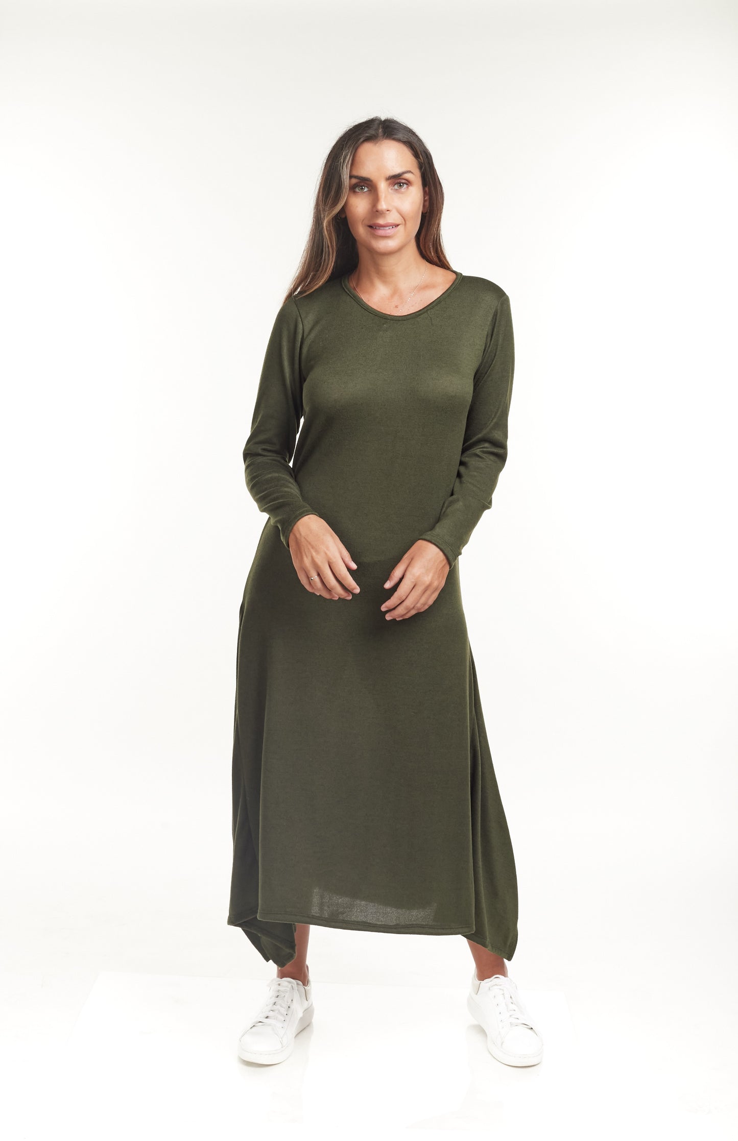 Vestido Vera | Verde militar