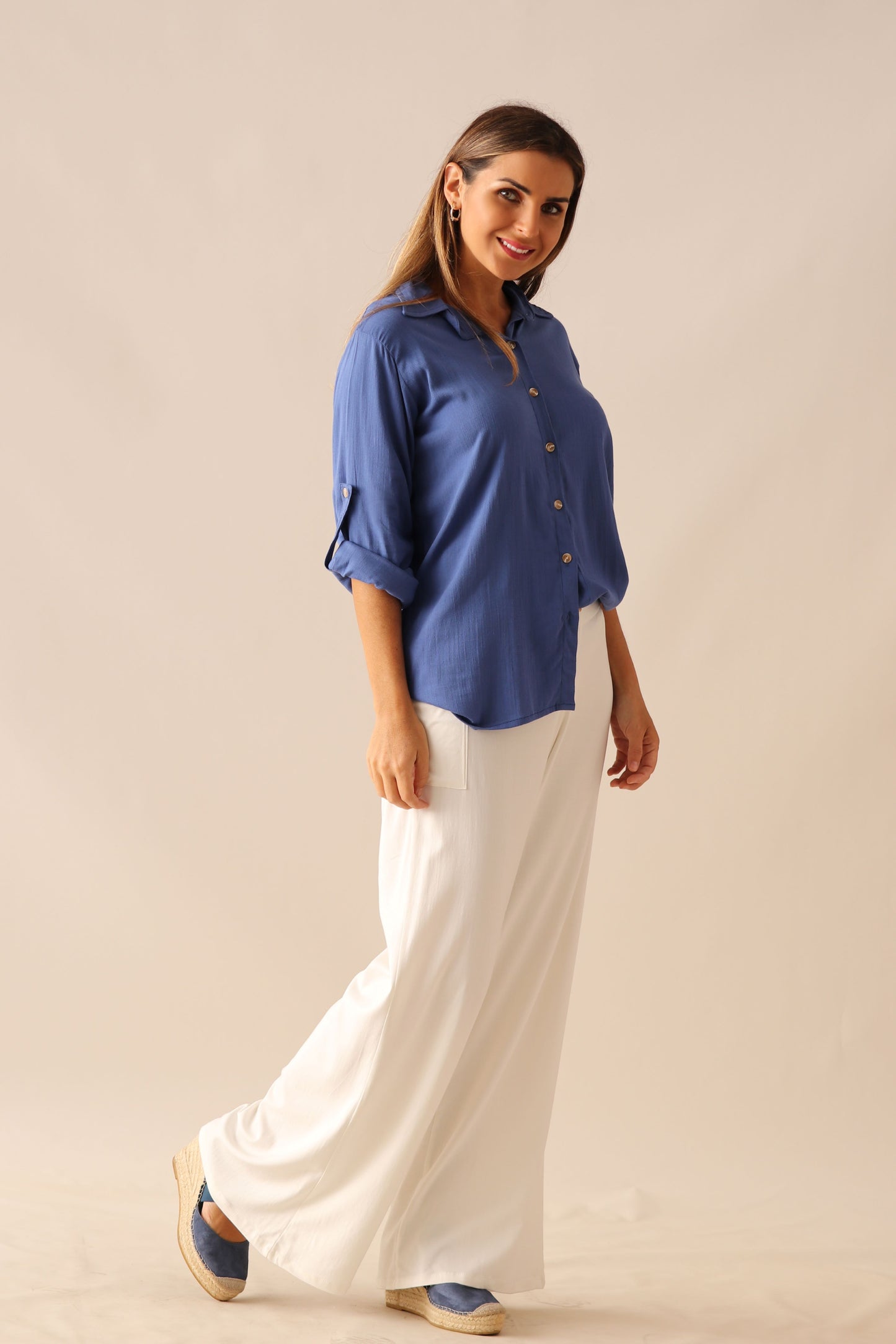 Blusa Letizia / Azul