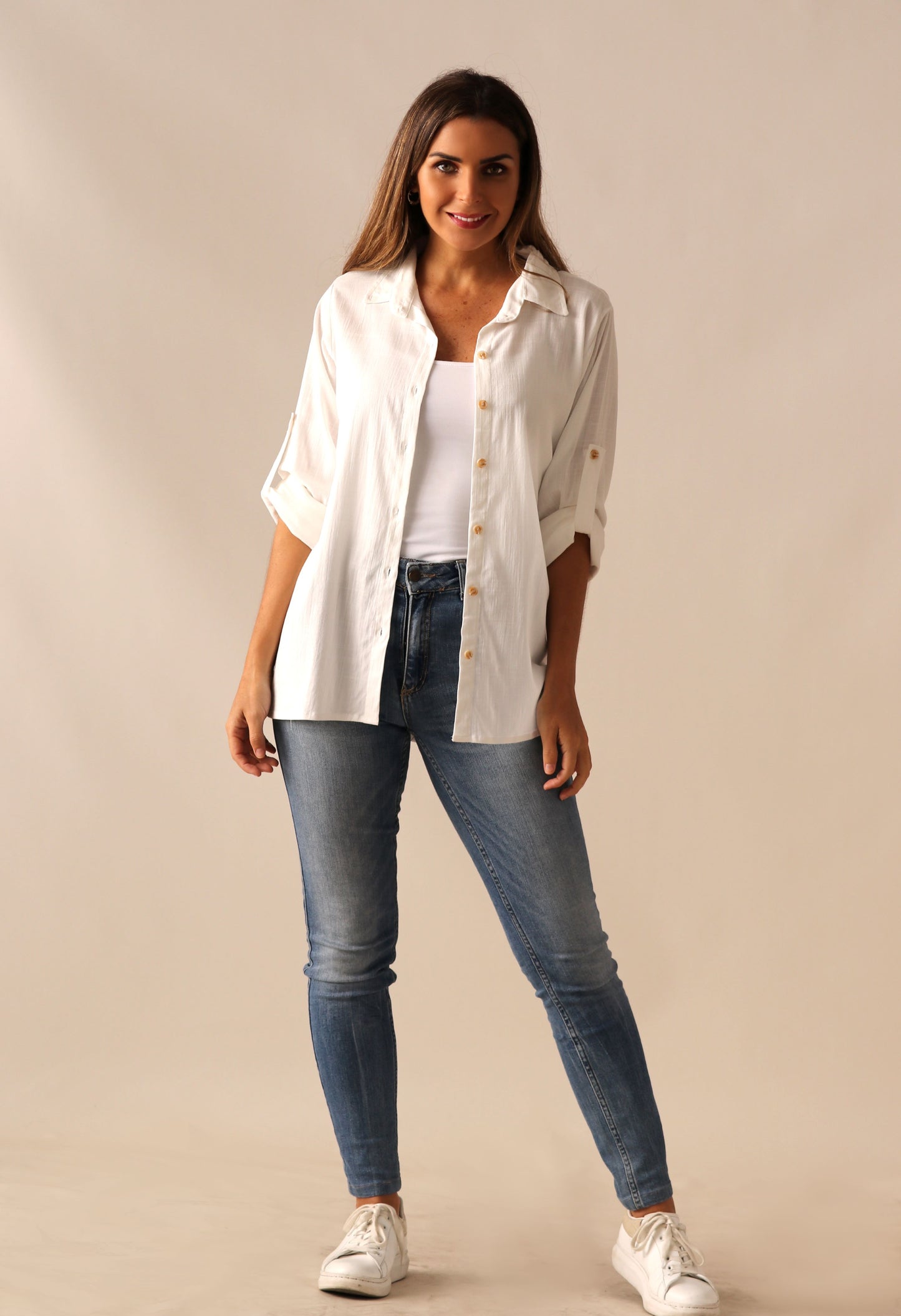 Blusa Letizia / Blanco