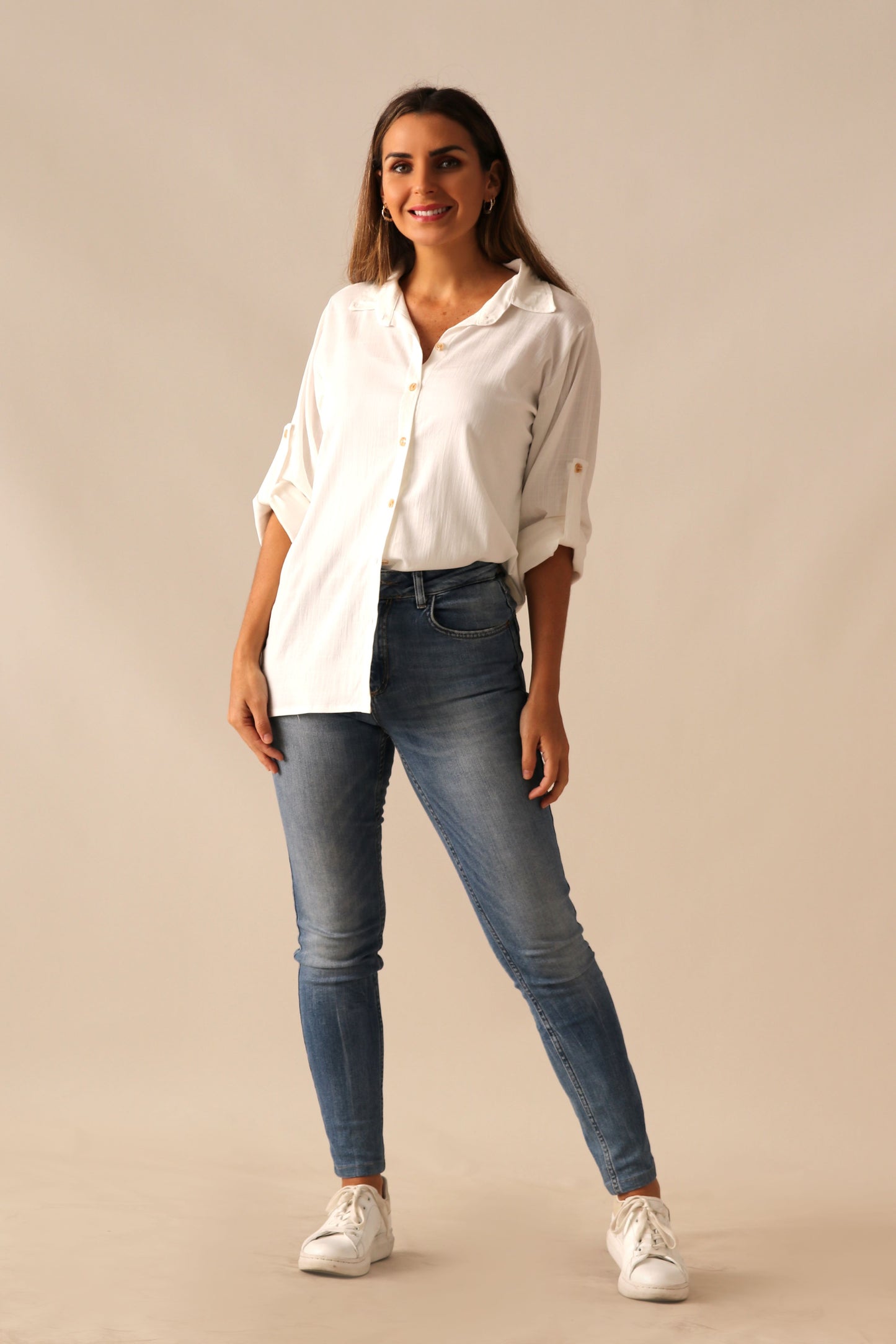 Blusa Letizia / Blanco