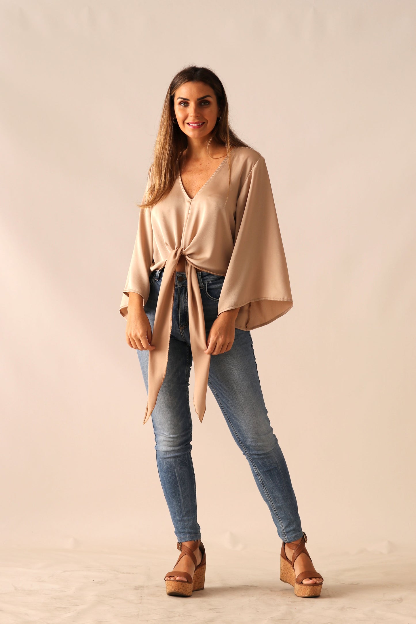 Blusa Amaia / Beige