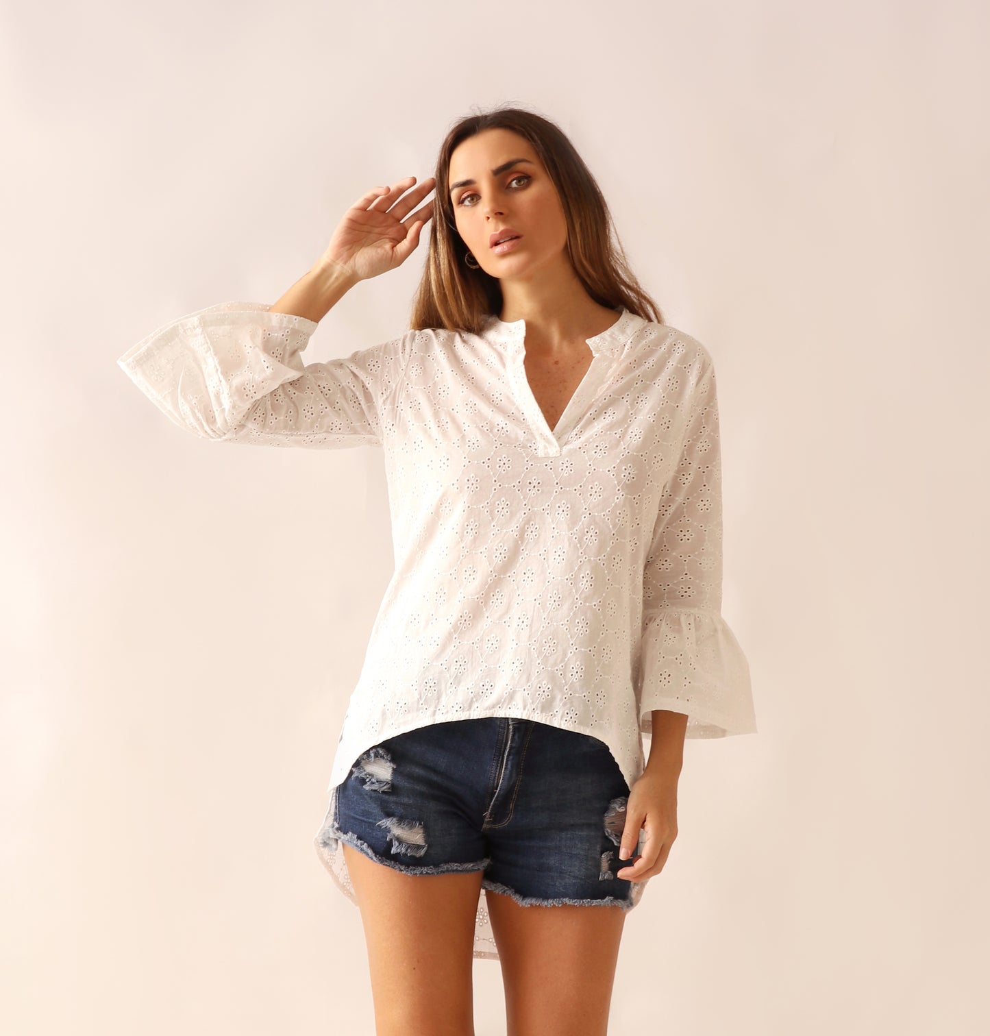 Blusa Sofía / Blanca